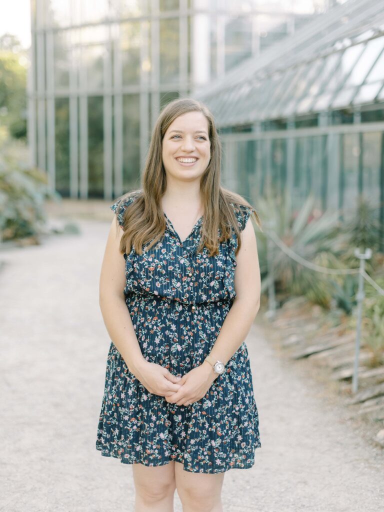 Candid moment of laughter during an engagement session in Geneva
