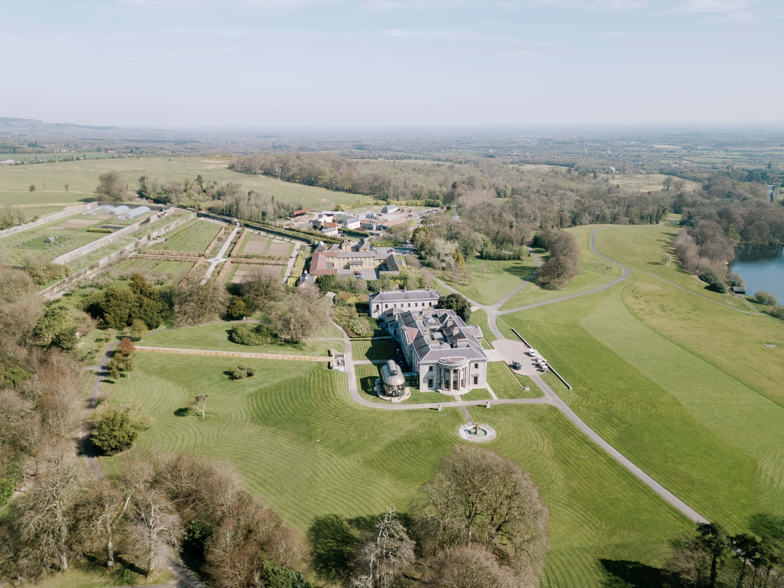 Luxury wedding venue Ballyfin Demesne Ireland