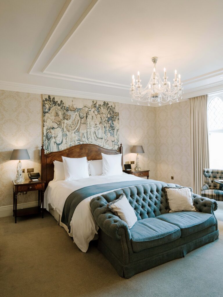 room in adare manor wedding castle