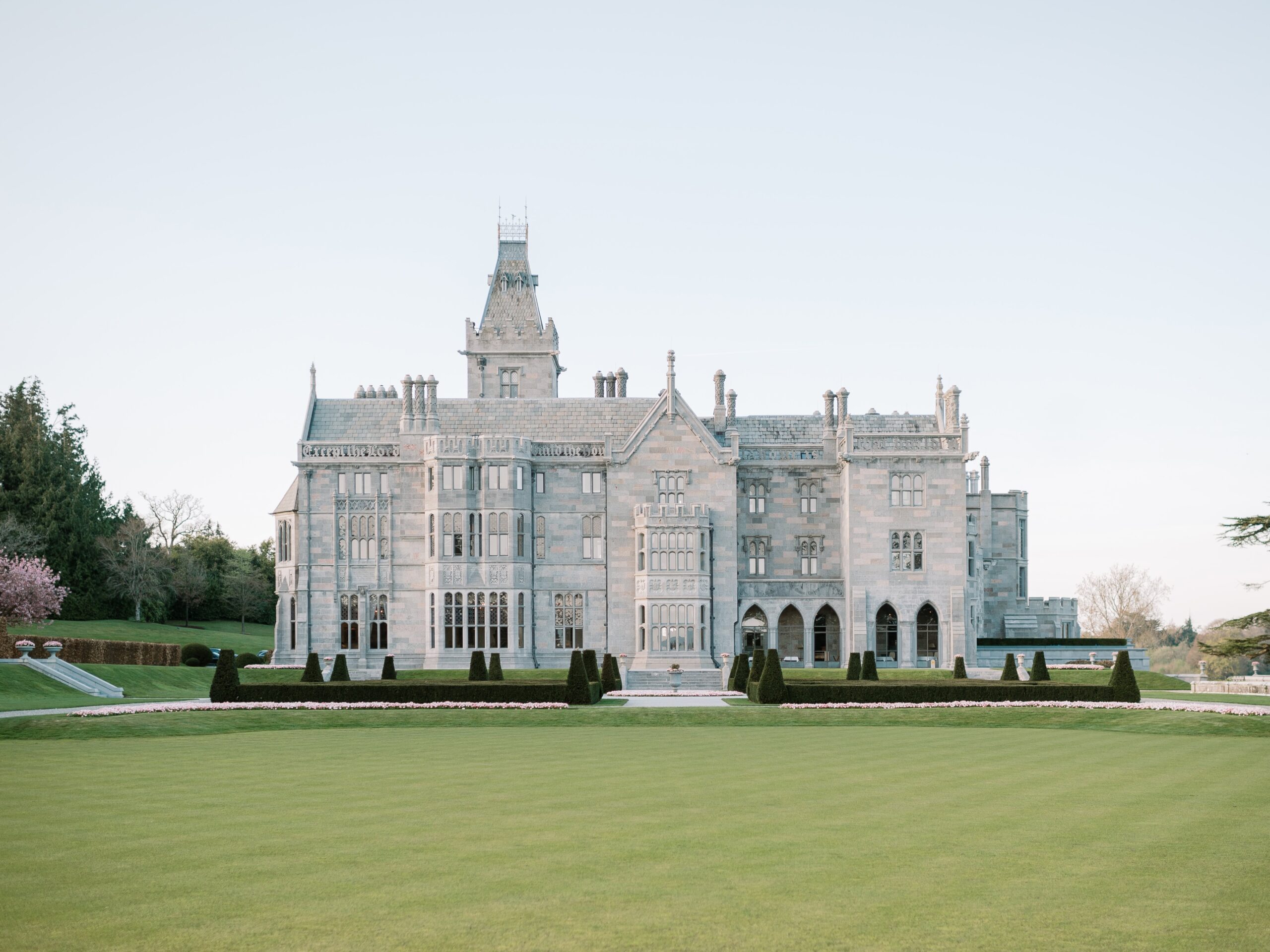 Adare Manor exterior – luxury Ireland wedding castle