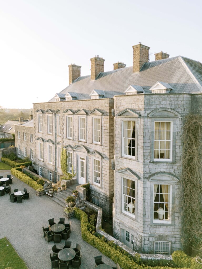 Historic Castle Durrow mansion in County Laois