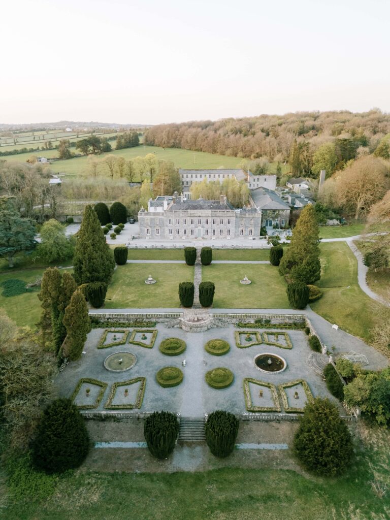 Gloster House main building and gardens